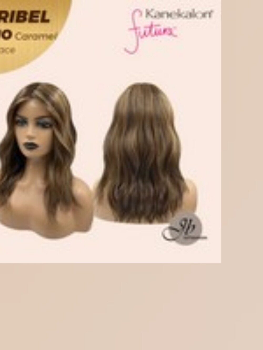 JB Extension Brown With Highlights Wavy Women’s Wig - Brand New Never Worn - Picture 15 of 16